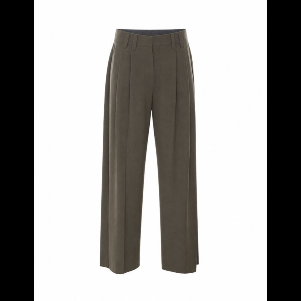 Brunello Cucinelli Women Tropical Luxury Wool Pants